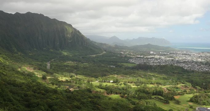 View from the Nuuanu Pali Lookout