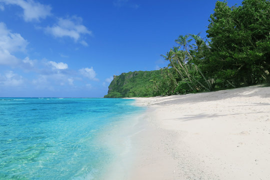summer beach white sand