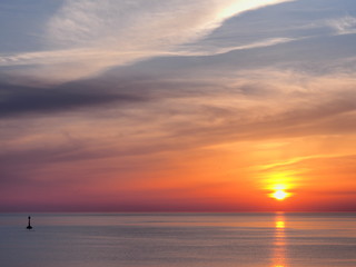 Fototapeta premium 日本海 夕日