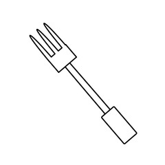 Fork Kitchen utensil icon vector illustration graphic design
