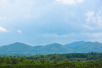 mountain view background.