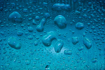 Aqua Bubbles Background