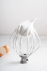 Whipped egg whites