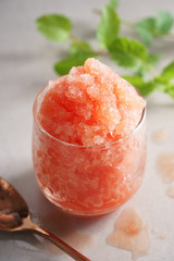 watermelon granita