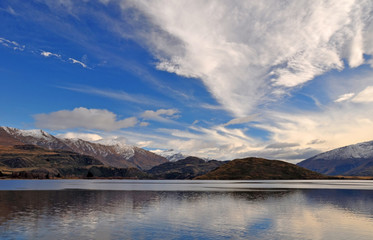 Fototapeta na wymiar Mount Aspiring Landscape, Otago New Zealand