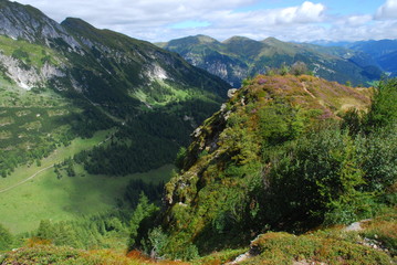 イタリア北部、Rosskopfの縦走