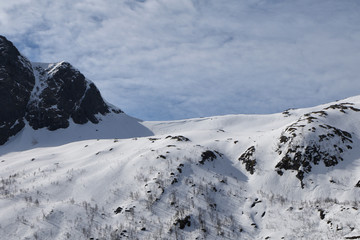 Fototapeta na wymiar Avalanche