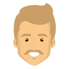 young man casual avatar vector illustration design