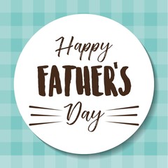 happy father day card design. colorful design. vector illustration