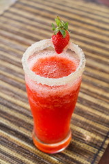 Gorgeous strawberry juice
