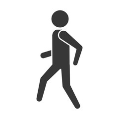 Male pictogram symbol icon vector illustration graphic design