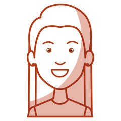 beautiful and young woman student vector illustration design