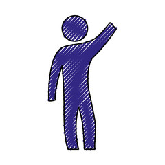 Male pictogram symbol icon vector illustration graphic design