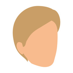 young man avatar character vector illustration design