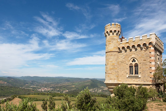 rennes le chateau city, magdala tower