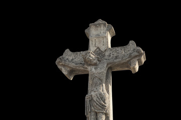 crucifixion of Jesus Christ as a symbol of resurrection and immortality of the human soul (ancient...