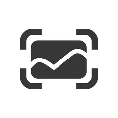 Picture of landscape icon vector illustration graphic design