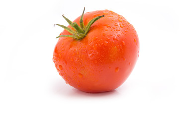 red tomato vegetable.