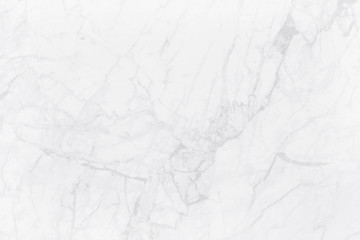 White marble texture with natural pattern for background or design art work.