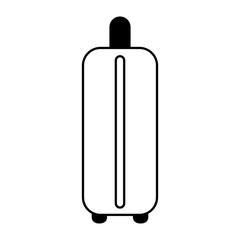travel suitcase isolated icon vector illustration design