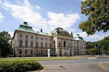 Fototapeta na wymiar Japanisches Palais, Palaisplatz, Dresden, Sachsen, Deutschland