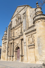 Obraz premium Savior Chapel (El Salvador), Ubeda, Jaen, Spain