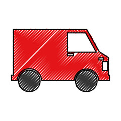 van delivery service icon vector illustration design