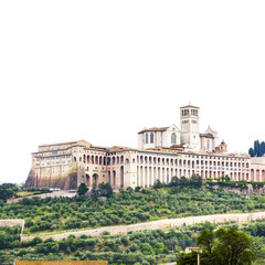 Obraz premium Assisi in Italy Umbira background