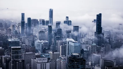 Fotobehang Skyline van Toronto © Findley Watt