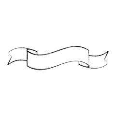 artistic ribbon isolated icon vector illustration design