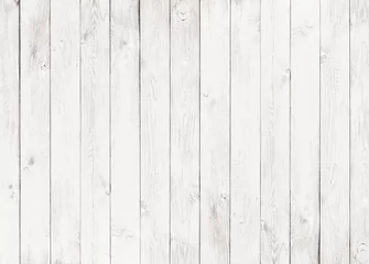 Rolgordijnen white wood textured background © Andrey Kuzmin
