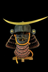 Fototapeta premium Casco y armadura samurai