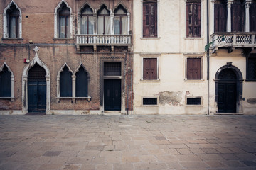 Fototapeta na wymiar Buildings In Venice, Italy