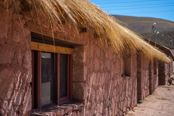 Haus in chilenischen Dorf