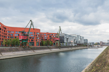 Duisburg Inner Harbour And Marina/ Germany