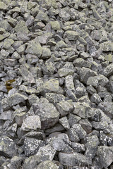 Background of an old stone mound with moss to put notes or fondes of web
