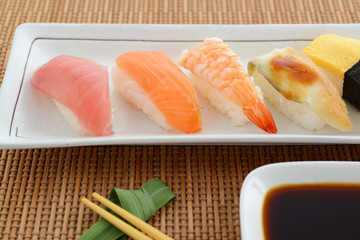 おいしそうなお寿司