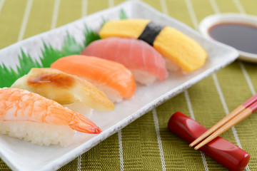 おいしそうなお寿司