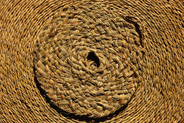 Fototapeta premium Esparto halfah grass used for crafts basketry