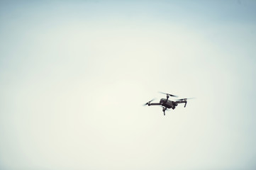 drone in flight