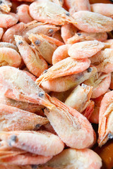 frozen shrimps