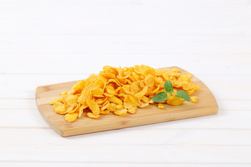 pile of corn flakes