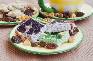 Tea and sweets
