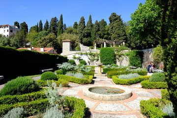 Garden of Cimiez Monastery, Nice France
