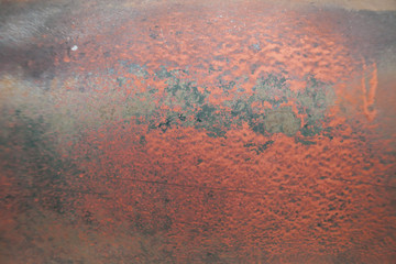 old scratched metal for background