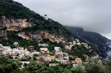 Fototapeta na wymiar Scenic view of the famous Amalfi Coast, Italy