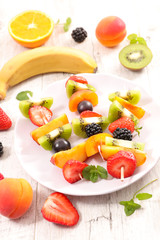 fruit skewer