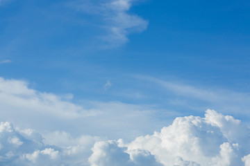 Naklejka na ściany i meble cloud above sky cloudy background