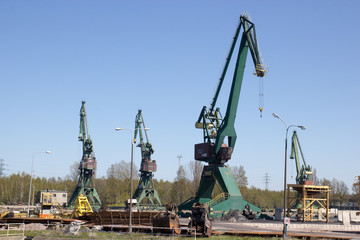 Shipyard view from the river
