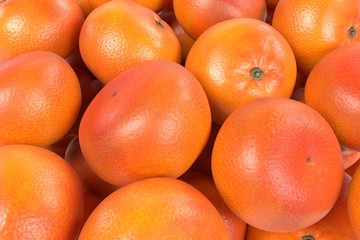 realistic 3d render of tangerines